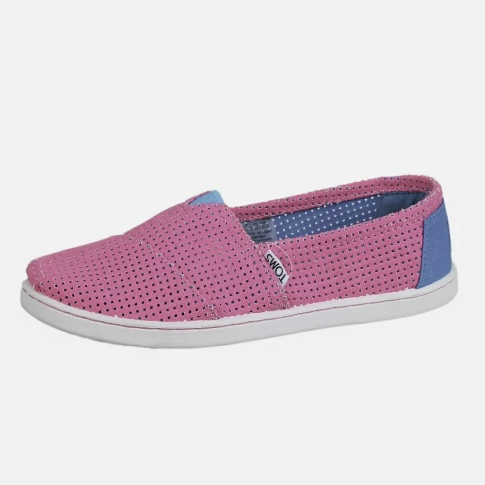Toms Girl Classic Slip-On Shoes, 10001294 Size 2.5Y